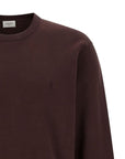 Saint Laurent Saint Laurent Cassandre embroidered sweatshirt