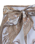 Zimmermann Zimmermann Paisley-print belted shorts