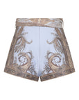 Zimmermann Zimmermann Paisley-print belted shorts