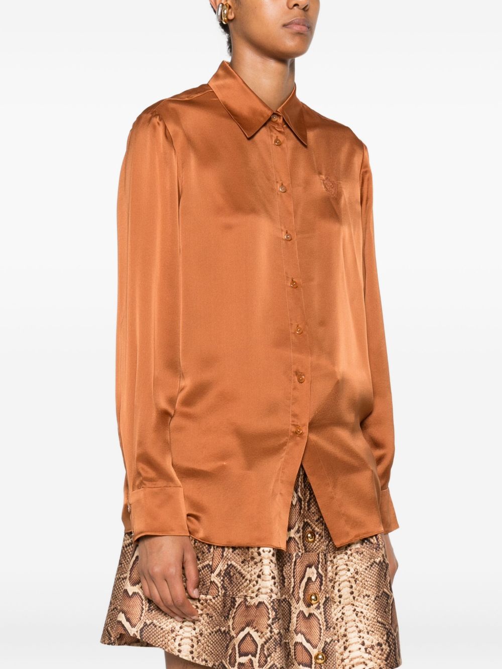 Zimmermann Zimmermann Embroidered silk shirt