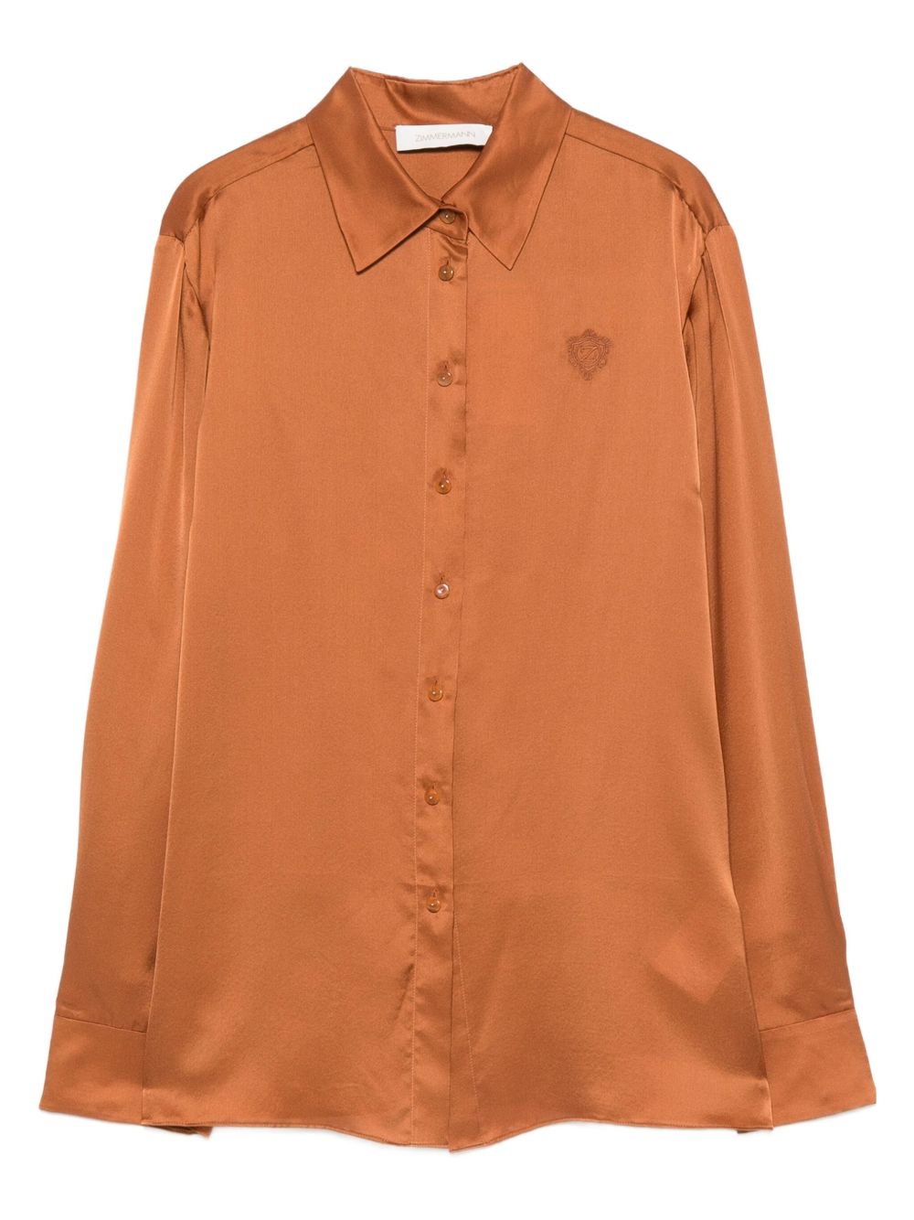 Zimmermann Zimmermann Embroidered silk shirt