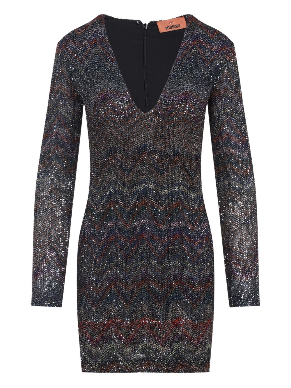 Missoni Missoni V-necked short dress
