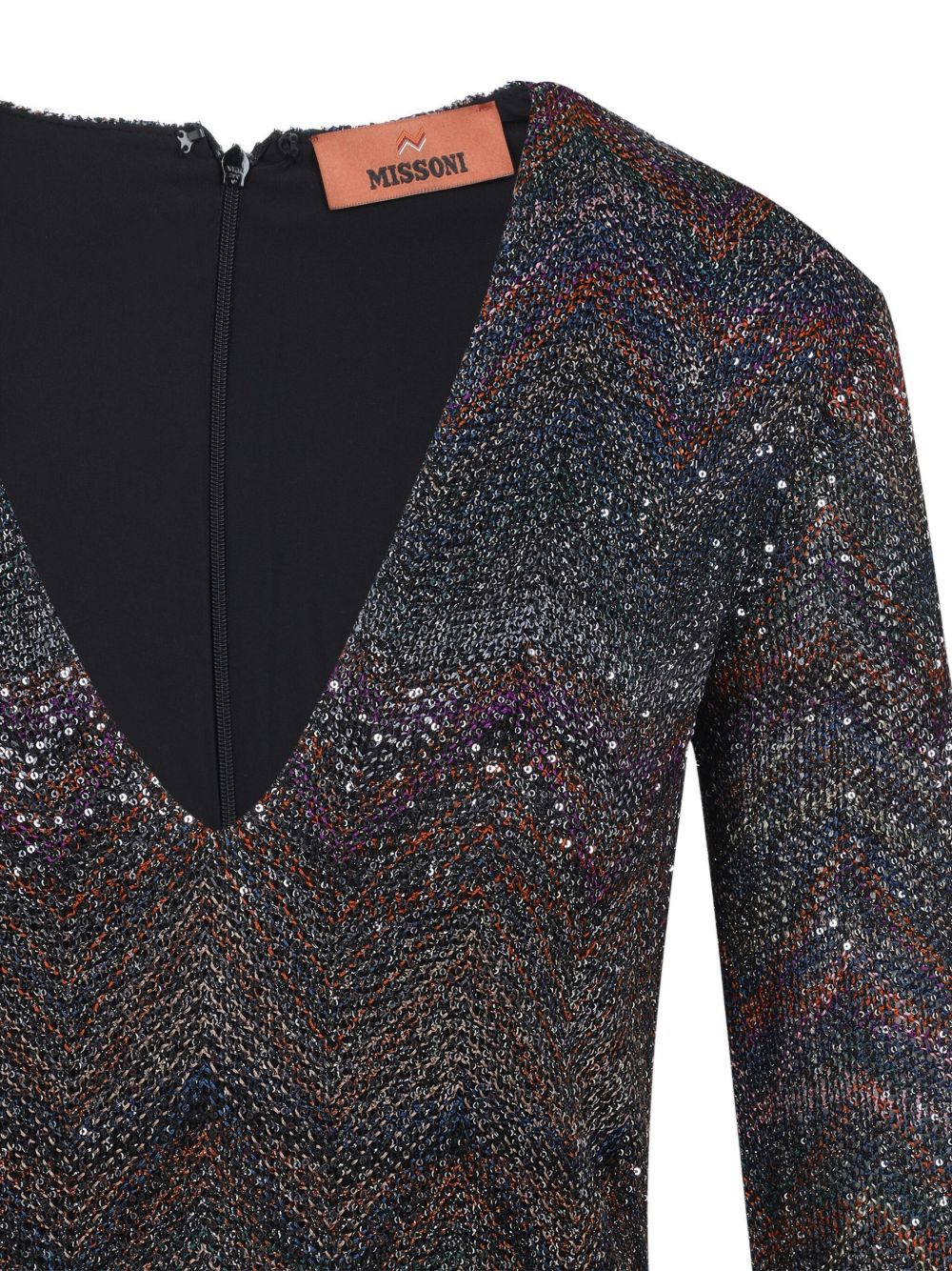 Missoni Missoni V-necked short dress