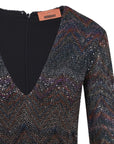 Missoni Missoni V-necked short dress