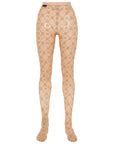Marine Serre Marine Serre Moonogram mesh tights