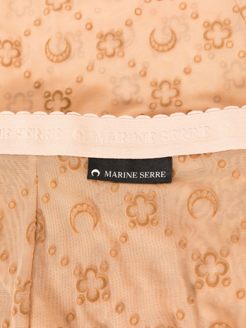 Marine Serre Marine Serre Moonogram mesh tights