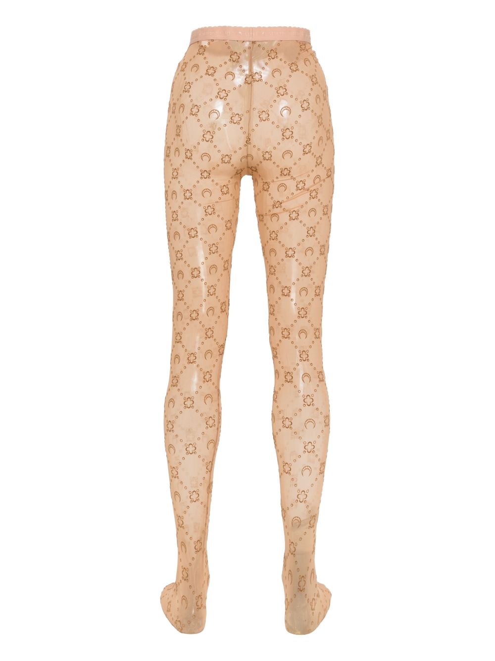 Marine Serre Marine Serre Moonogram mesh tights