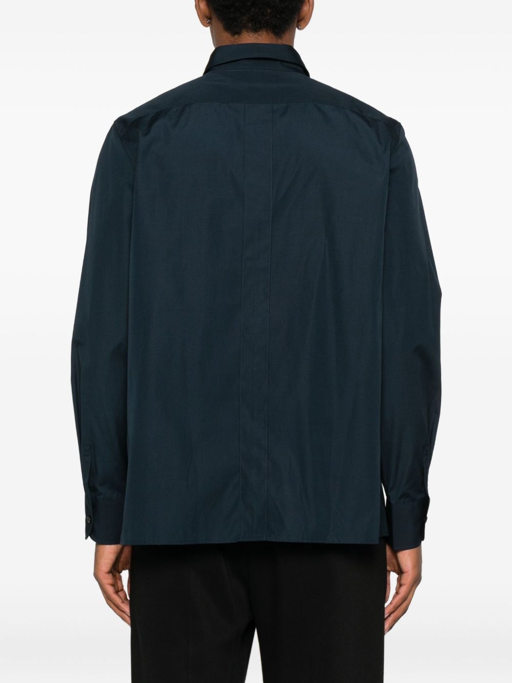 Saint Laurent Saint Laurent Cassandre long-sleeve button-up shirt