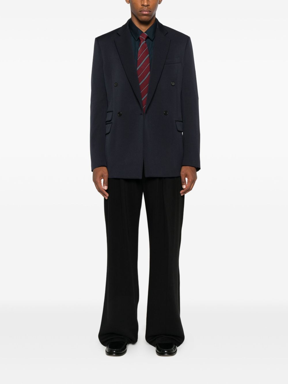 Saint Laurent Saint Laurent Cassandre long-sleeve button-up shirt