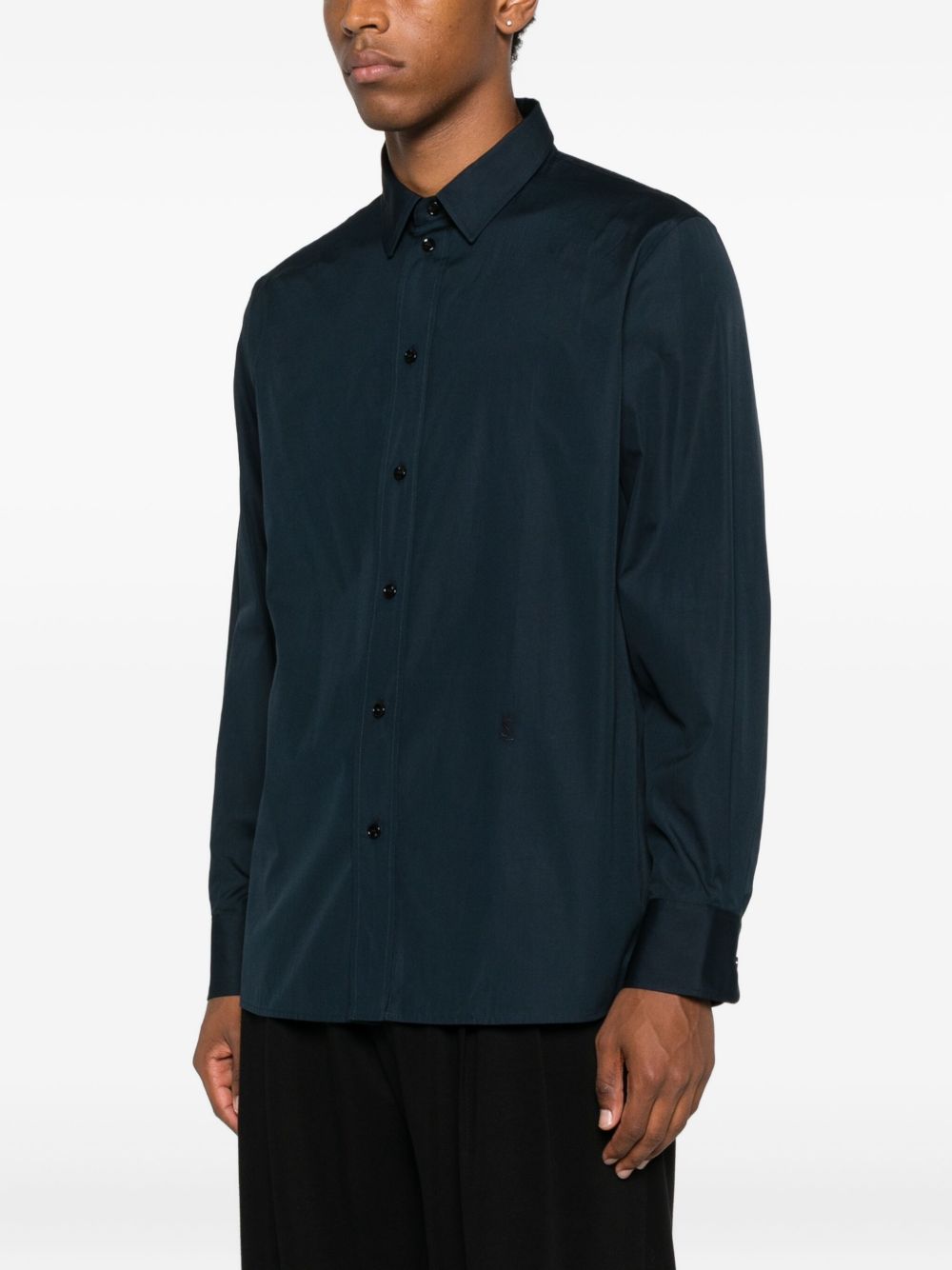 Saint Laurent Saint Laurent Cassandre long-sleeve button-up shirt
