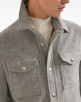 Brunello Cucinelli Brunello Cucinelli Shirt-style pocket jacket