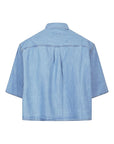 SOSUE Sosue Denim cotton shirt