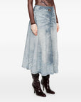 Diesel Diesel Skirts Clear Blue
