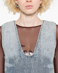 Diesel Diesel Dresses Clear Blue