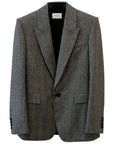Saint Laurent Saint Laurent Checked single-breasted blazer