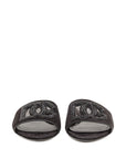 Dolce & Gabbana Dolce & Gabbana Suede and thermo-rhinestone slipper