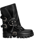 Dolce & Gabbana Dolce & Gabbana-Biker ankle boots with buckles