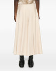 Zimmermann Zimmermann Belted Wide-Leg Wool Blend Trousers