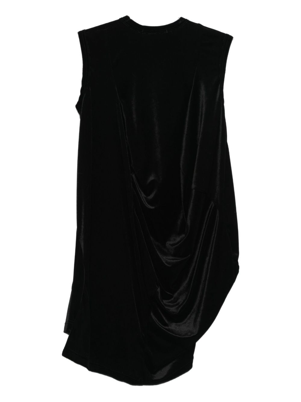 Comme Des Garcons Comme Des Garcons Comme Des GarÃ§ons Draped Sleeveless Top