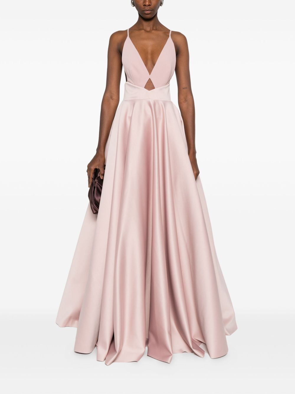 Solace London Solace London V-neck Avallon maxi dress