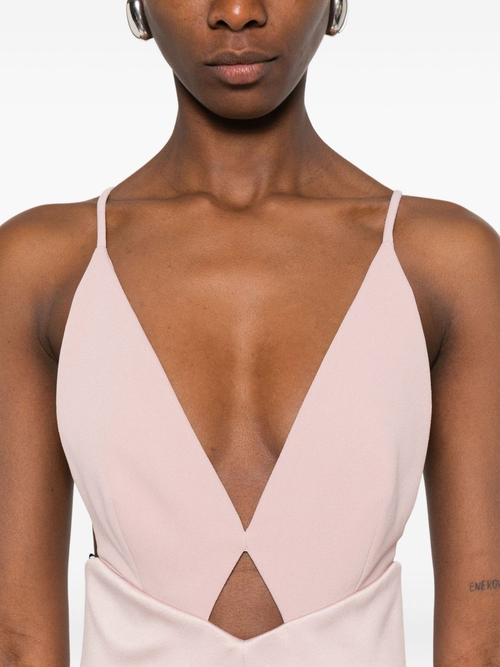 Solace London Solace London V-neck Avallon maxi dress