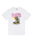 Ganni Ganni Boots organic cotton t-shirt