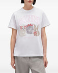 Ganni Ganni Cute Animals organic cotton t-shirt