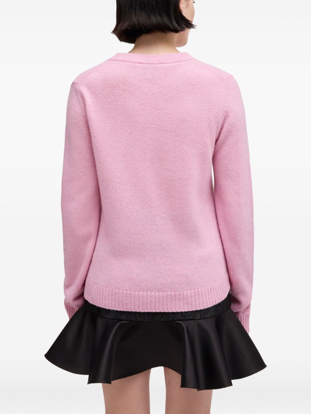 Ganni Ganni Wool crewneck sweater