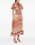 Zimmermann Zimmermann Wanderlust silk maxi skirt