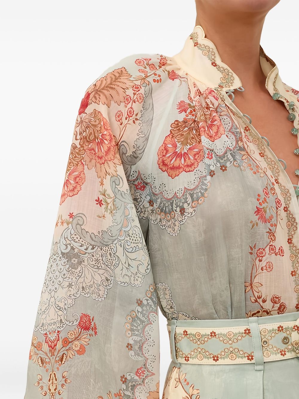 Zimmermann Zimmermann Daylight printed blouse