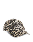Ganni Ganni Leopard Canvas Cap