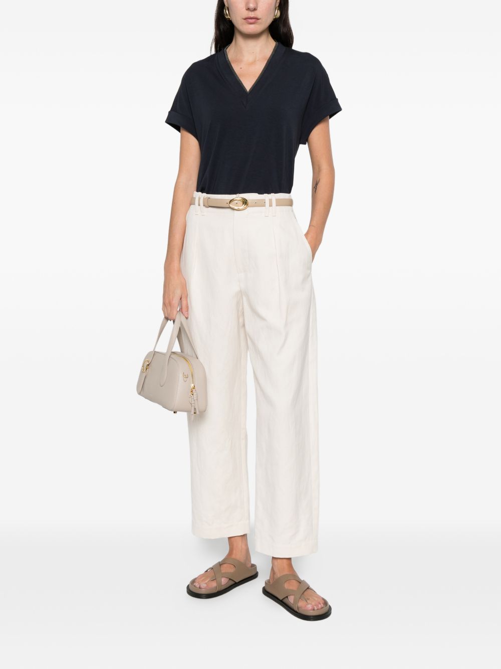 Brunello Cucinelli Brunello Cucinelli T-shirts and Polos Blue
