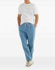 Brunello Cucinelli Brunello Cucinelli Trousers Clear Blue