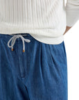 Brunello Cucinelli Brunello Cucinelli Trousers Clear Blue