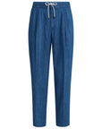 Brunello Cucinelli Brunello Cucinelli Trousers Clear Blue