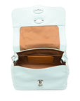 Zanellato Zanellato Postina® Baby Bag In Hammered Leather Blue Celentano