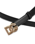 Dolce & Gabbana Dolce & Gabbana-DG embellished leather belt