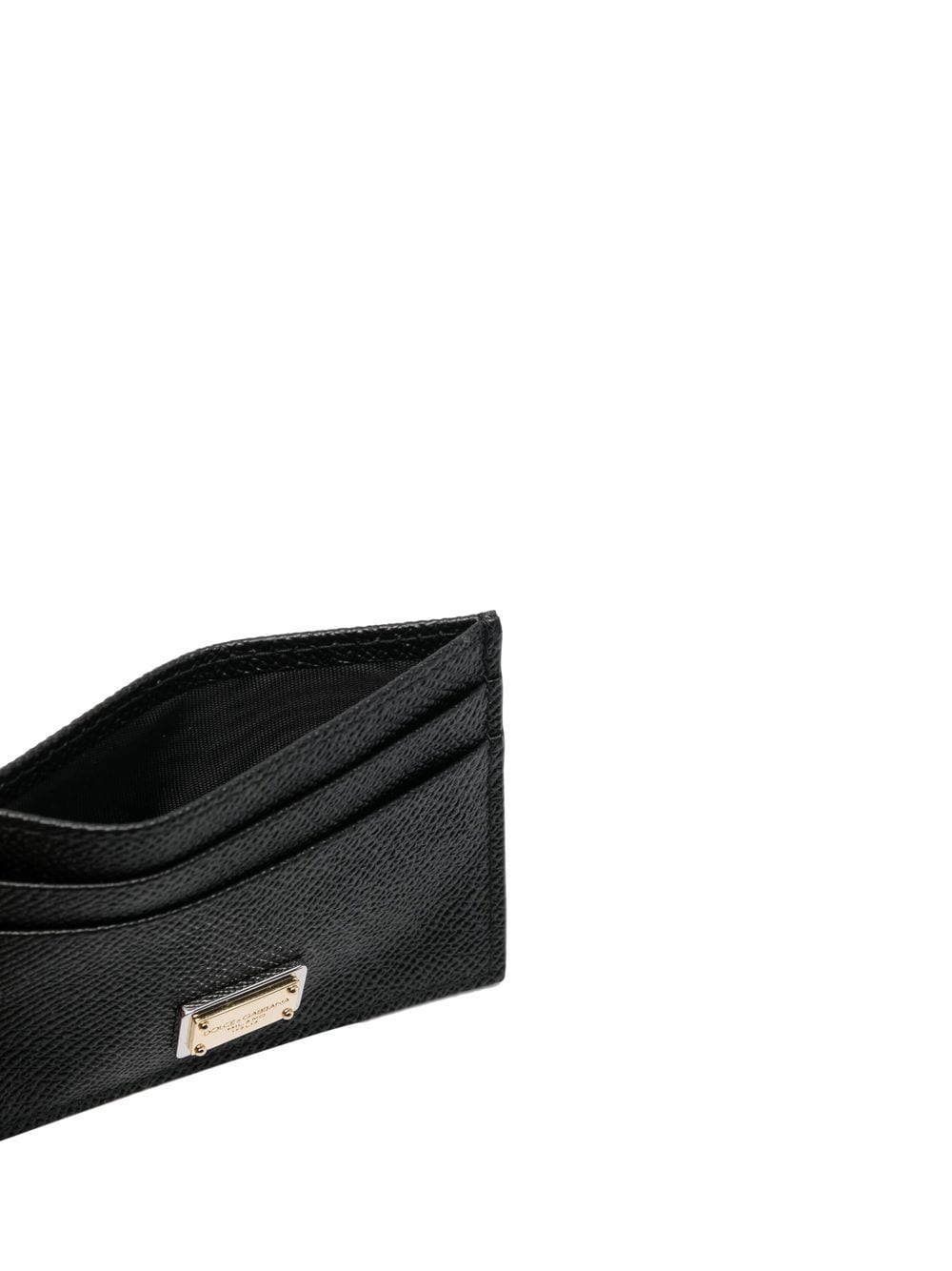 Dolce &amp; Gabbana Dolce &amp; Gabbana-card holder with logo plaque on the front