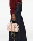 Chloé Chloé Mini Chloé Icons Shoulder Bag With Chain In Soft Leather