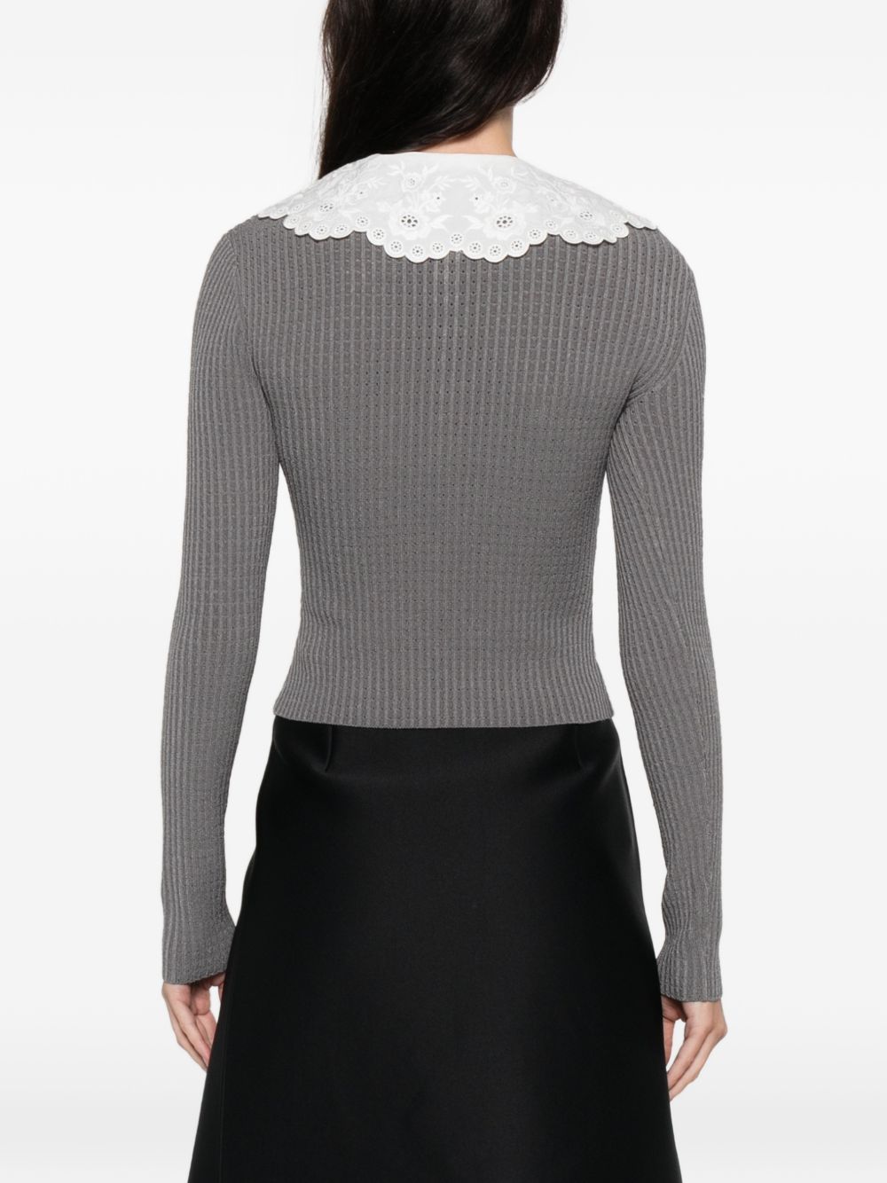 Self-Portrait Self-Portrait Collar-detail sweater