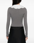 Self-Portrait Self-Portrait Collar-detail sweater