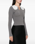 Self-Portrait Self-Portrait Collar-detail sweater