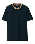 Burberry Burberry Check motif cotton t-shirt