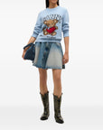 Ganni Ganni Wool crewneck sweater