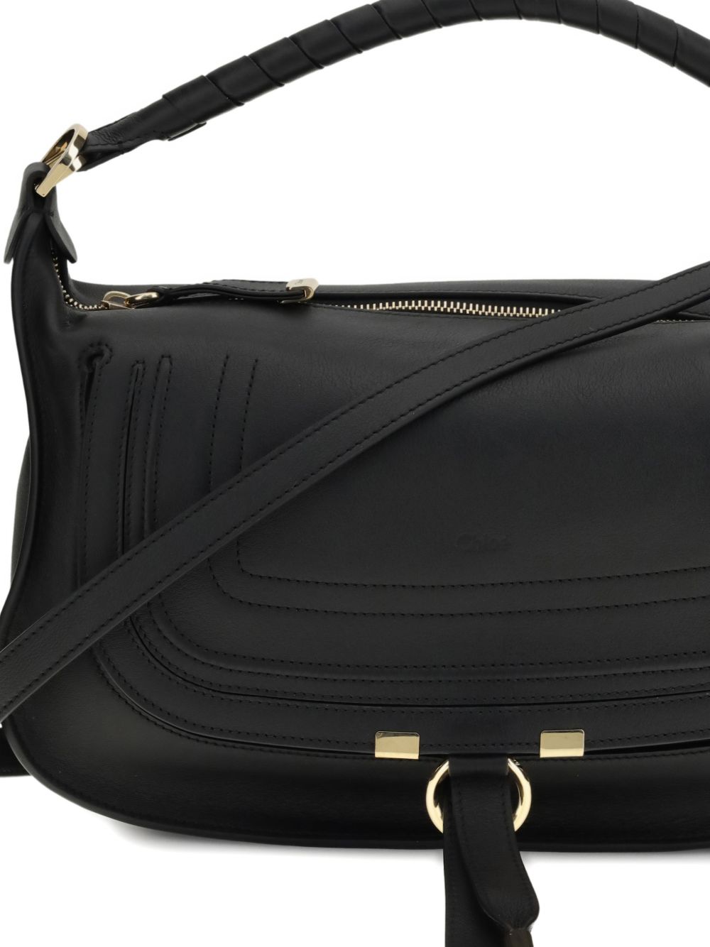 Chloé Chloé Marcie Shoulder Bag In Soft Leather