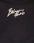 Balmain Balmain Logo cotton cropped t-shirt