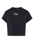 Balmain Balmain Logo cotton cropped t-shirt