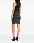 Balmain Balmain Tweed pencil skirt with buttons