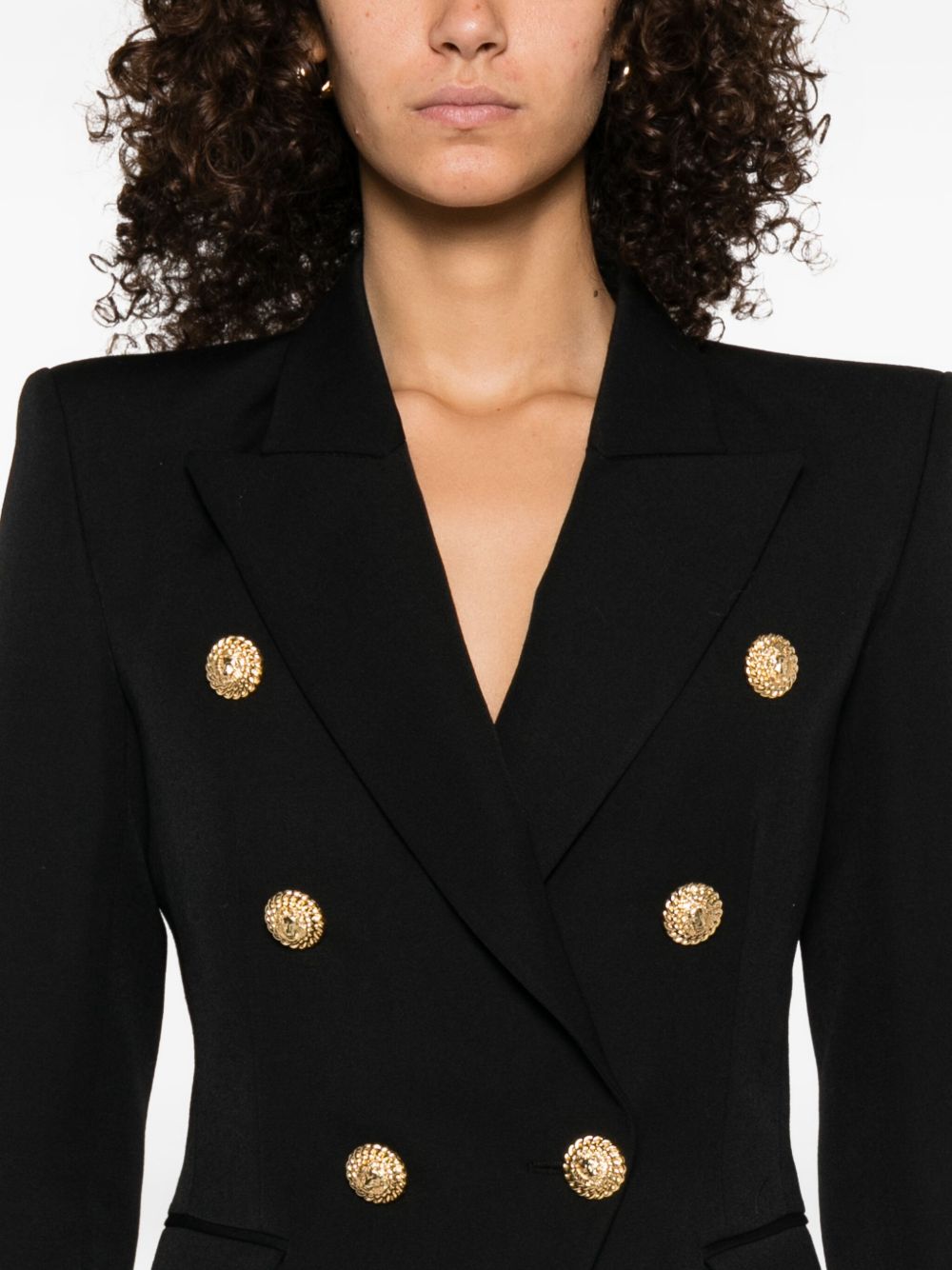 Balmain Balmain Double-Breasted Wool Blazer