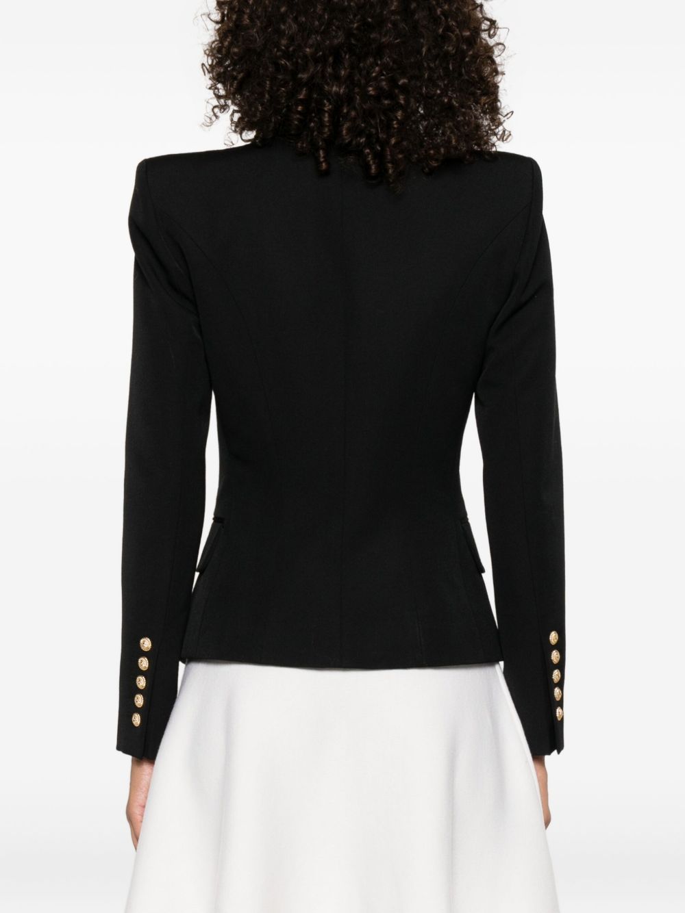 Balmain Balmain Double-Breasted Wool Blazer